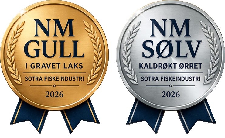 NM Gull og sølv til Sotra Sjømat -2026